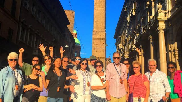Not just a tour in Bologna, but the opportunity to have great time, meet new friends and have fun all together